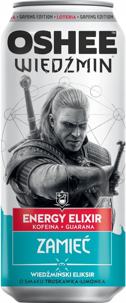Napój OSHEE energetyk Wiedźmin eliksir Zamieć