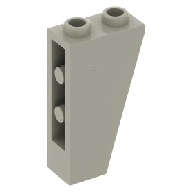 LEGO SKOS 75 2 x 1 x 3 odwrócony 2449 Jasnoszary / Light Gray (old) Używany