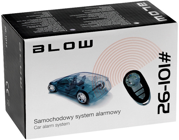 Alarm BLOW CAR SYSTEM samochodowy 26-101#