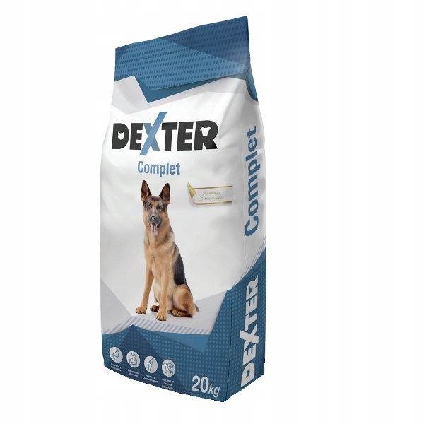 DEXTER 20kg tania i zdrowa karma dla psa 26% mięsa - 7875855296 - oficjalne  archiwum Allegro