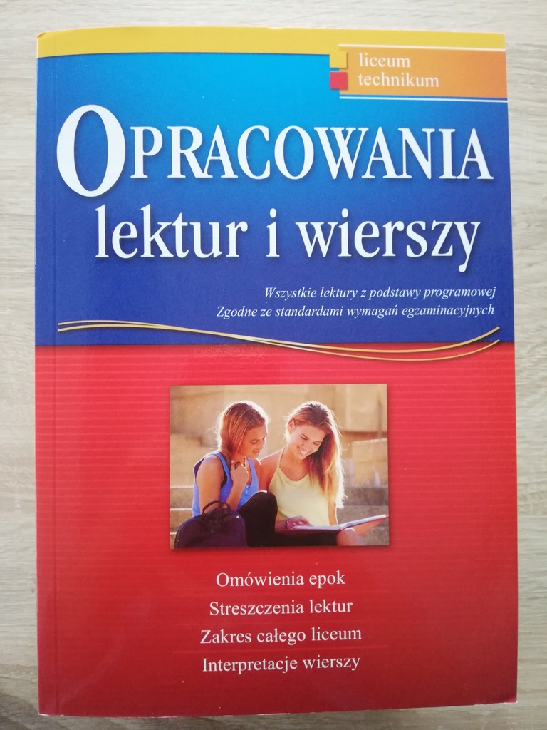Opracowania Lektur I Wierszy Liceum Technikum Greg 8588428322 Oficjalne Archiwum Allegro