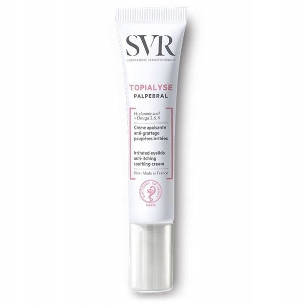 SVR Topialyse Palpebral, Krem do powiek, 15 ml