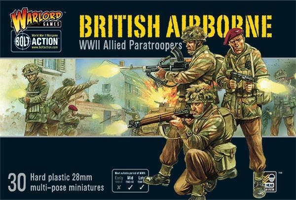 BOLT ACTION British Airborne Allied Paratroopers