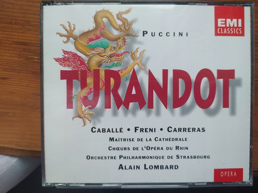 PUCCINI TURANDOT A . LOMBARD 2 CD