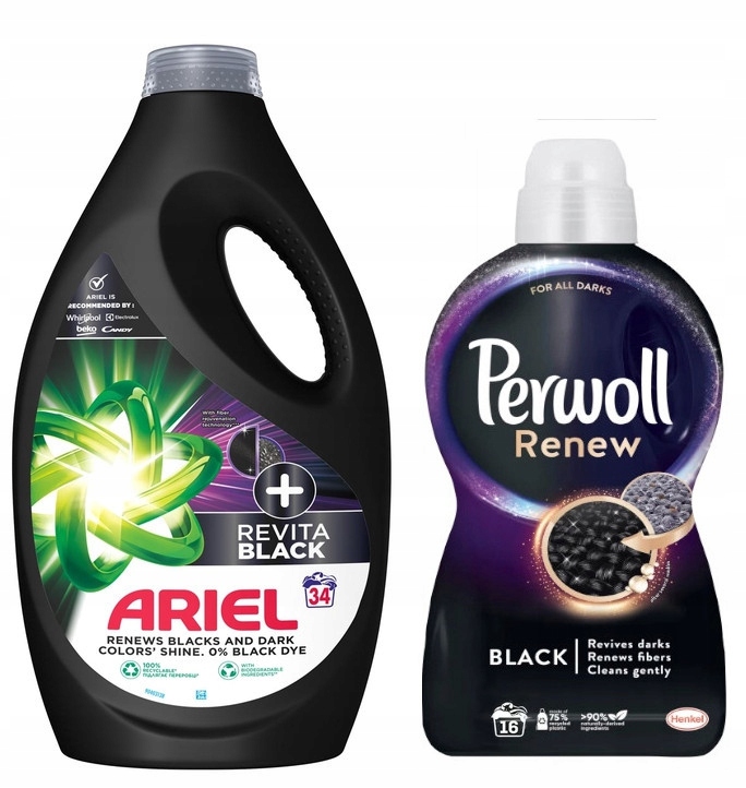 PERWOLL ZESTAW REVITA BLACK DO PRANIA CZARNYCH TKANIN 1,7L+0,99L