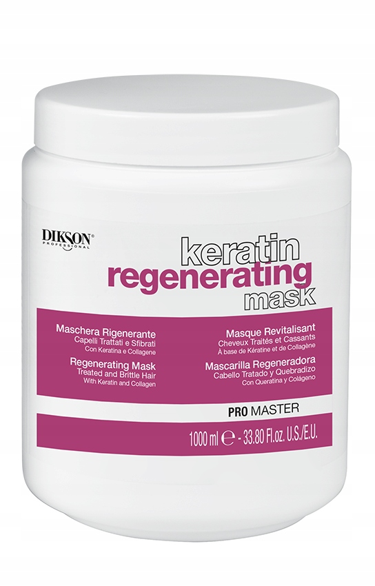 Dikson ProMaster Keratin Maska Włosy Zniszczone 1L