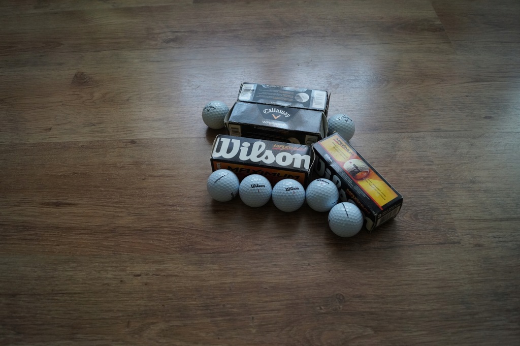 Piłki Golfowe Wilson,Callaway 15 szt