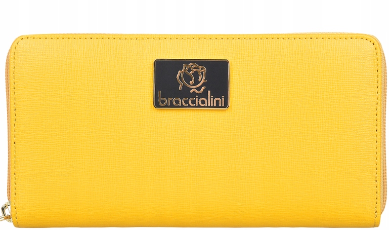 Damski portfel Braccialini elegancki duży pojemny