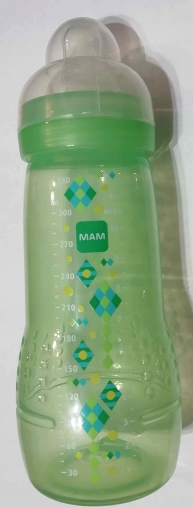 MAM MamBaby Butelka Baby Bottle 330ml smoczek 4m+