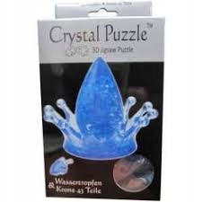 Puzzle 3D Crystal Korona Kropla