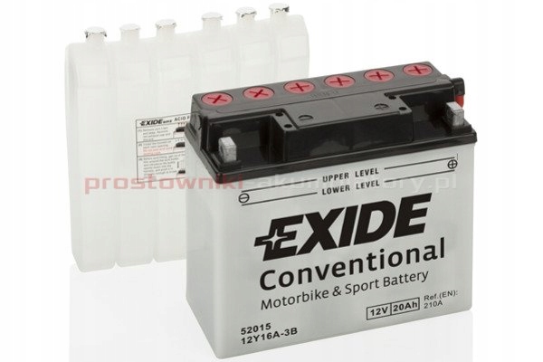 Akumulator Exide 12Y16A 3A 12Y16A-3A 20 AH 210 A