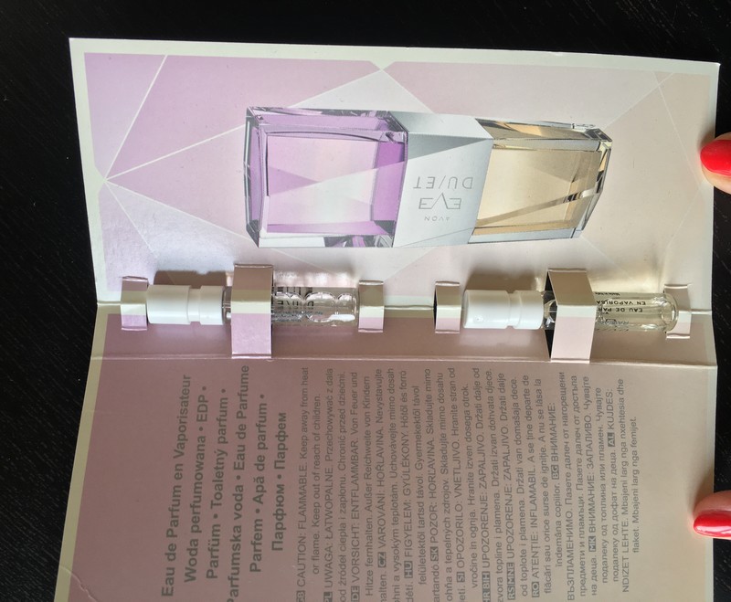 Avon Eve Duet woda perfumowana 2x duża próbka