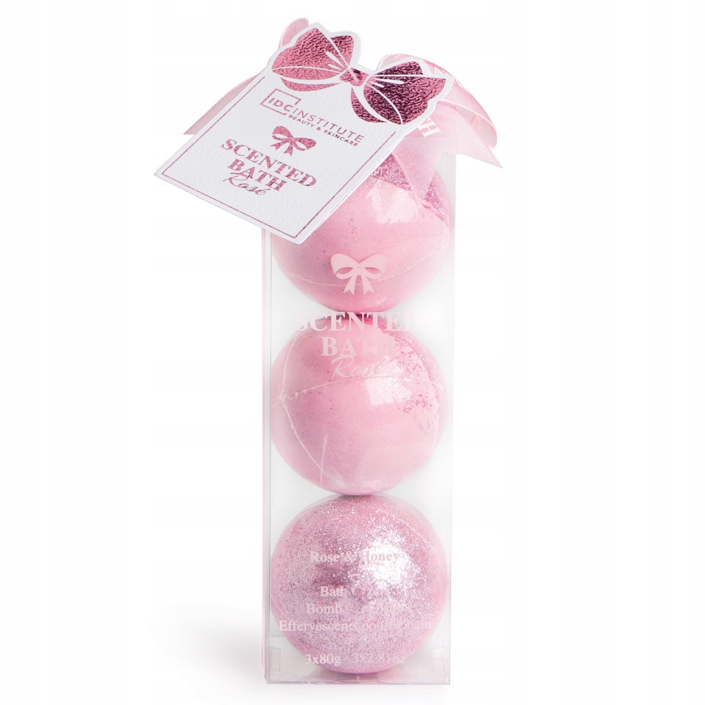 Zestaw Scented Bath kule do kąpieli Róża Miód 3x80 11299400829