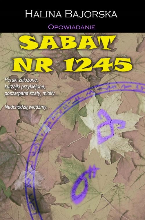 SABAT NUMER 1245 HALINA BAJORSKA EBOOK