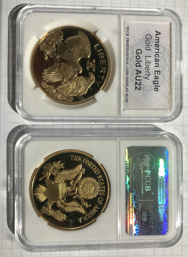 AMERICAN EAGLE GOLD LIBERTY - w pudełku