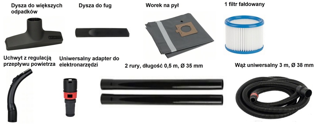 Odkurzacz Bosch GAS 20 L SFC Professional - 7388638210 - oficjalne ...