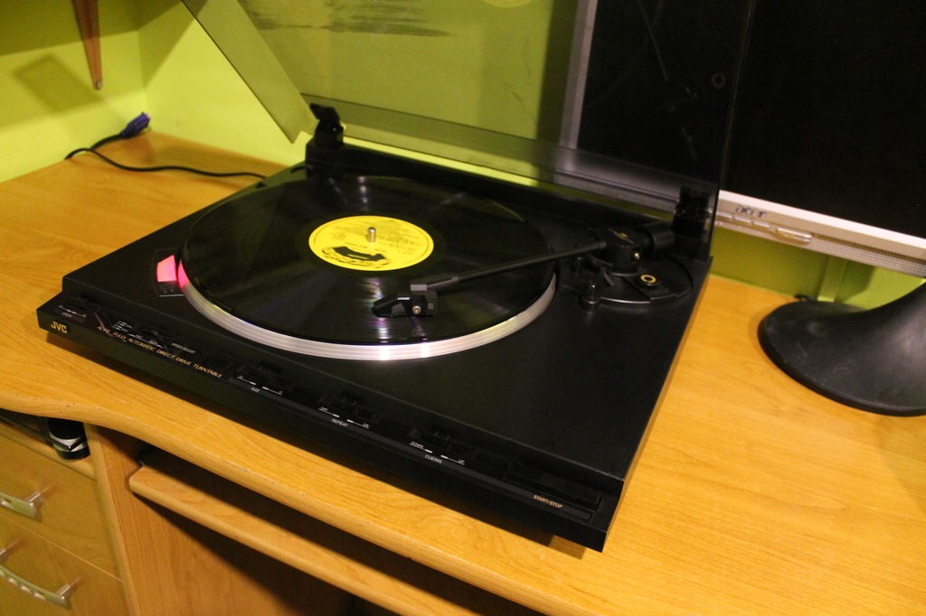 Gramofon JVC AL-F3 BK Nowa igła