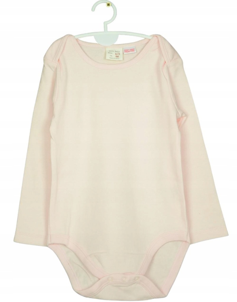 P7A053 ZARA BABY__MJ7 KLASYCZNE RÓŻOWE BODY__80