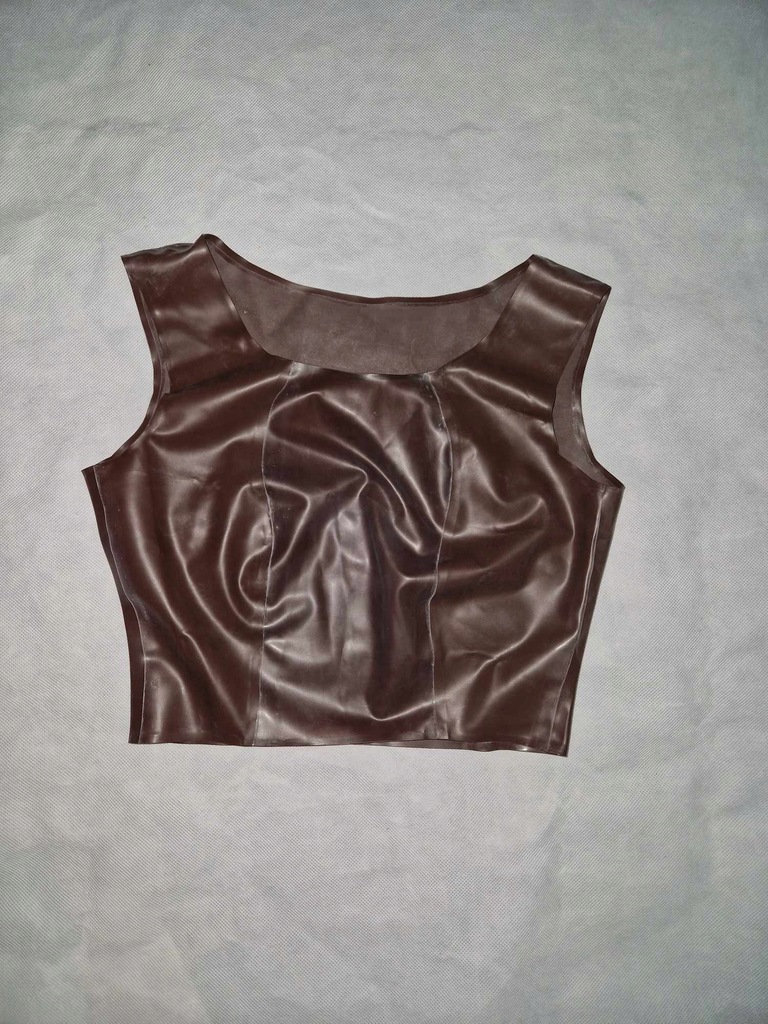 LATEX SHOP top bluzka lateksowa seksi lateks 100% sex licytacja