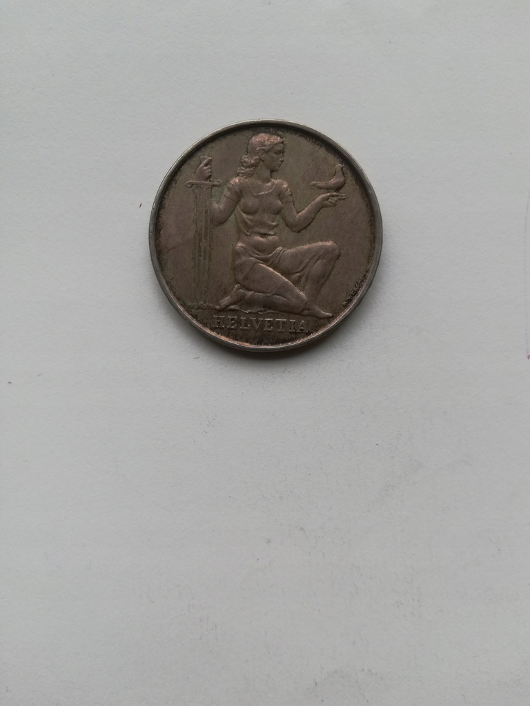 Szwajcaria 5 franków 1936