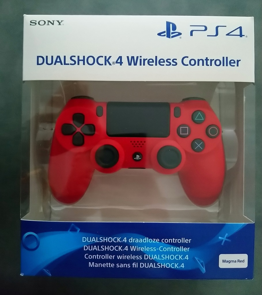 Pad SONY PS4 DualShock 4 V2 CZERWONY Magma Red