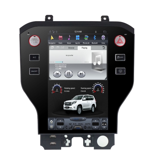 Radio nawigacja TESLA Ford Mustang 2015-18 Android