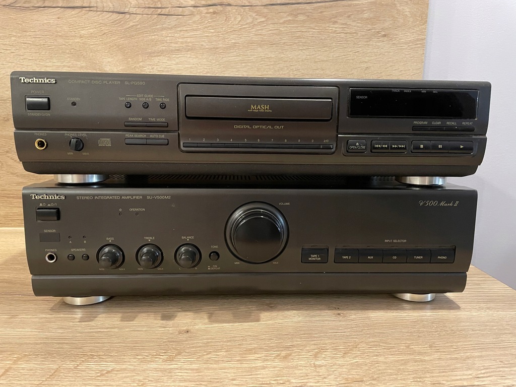 Wzmacniacz Technics SUV-V500 M2+CD SL-PG590 Okazja
