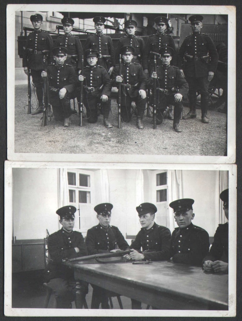Niemcy - żołnierze Reichwehry, 2 zdjęcia ok. 1930