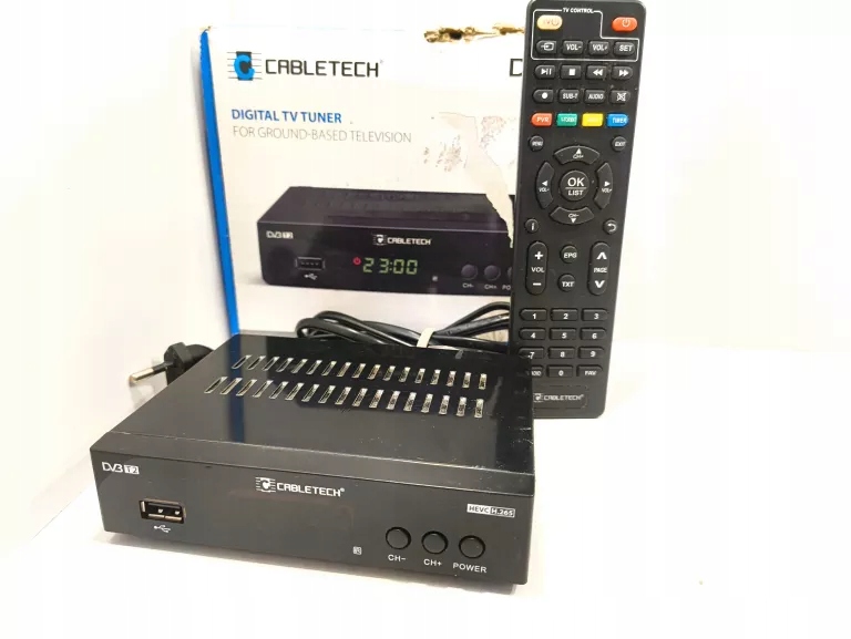 DEKODER DVBT2 CABLETECH URZ0338
