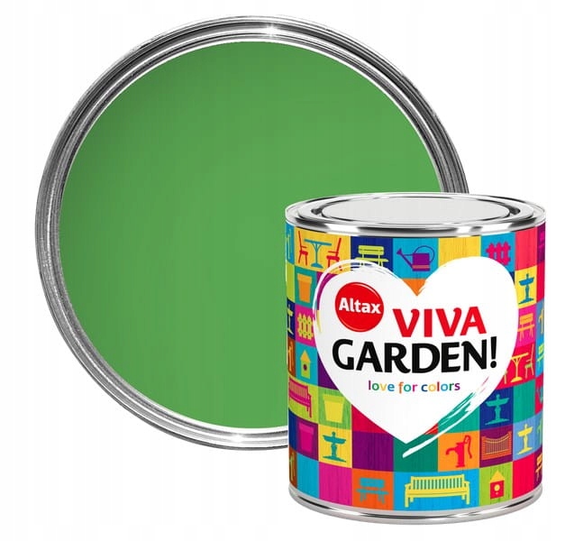 Farba akrylowa Viva Garden 0,25ml Czterolistna Kon