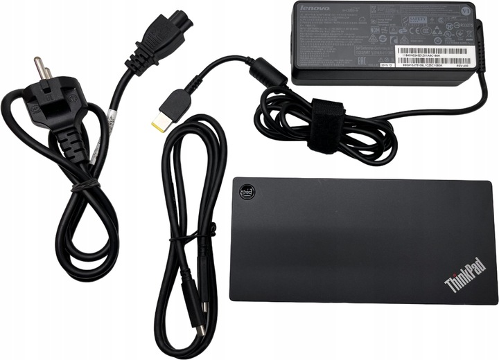 Zestaw Stacja Lenovo ThinkPad Universal USB-C Dock 40AY0090EU DP HDMI