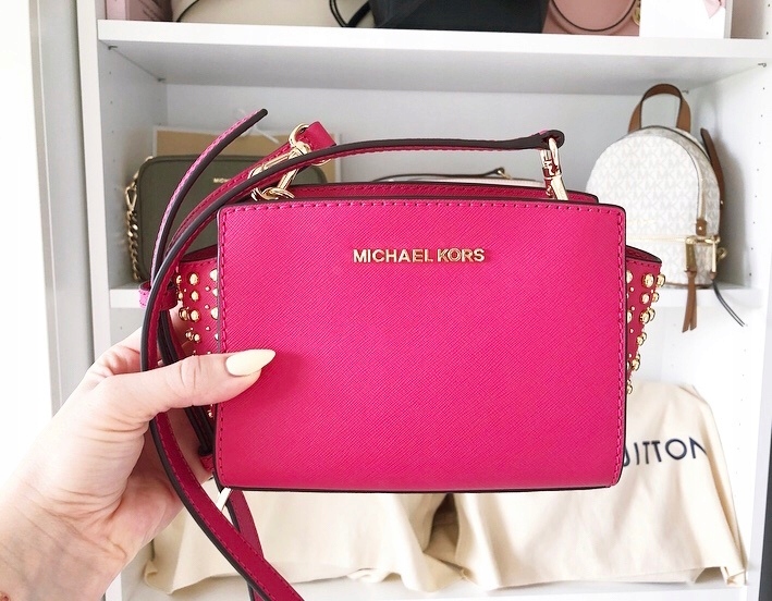 Michael Kors selma mini ELECTIC Pink XS / jak nowa