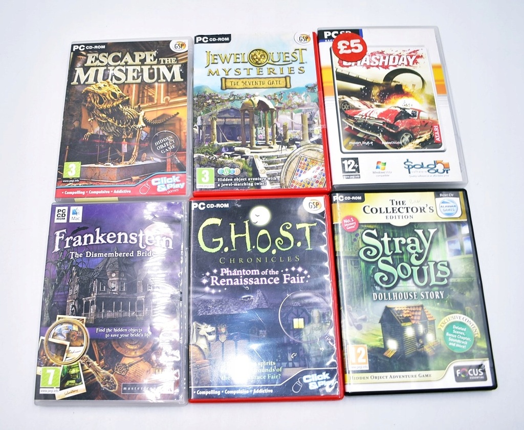4684-14 ...ESCAPE MUSEUM STRAY SOULS... a#g GRY PC