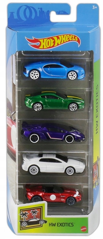 HOT WHEELS city GTN33 EXOTICS 5PAK Bugatti Jaguar