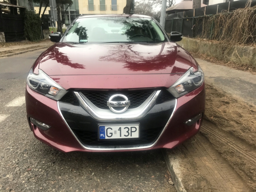 Nissan Maxima 2017,automat,klima,perforowana skóra