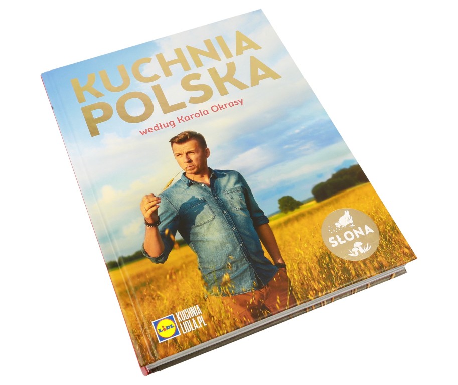 Książka "Kuchnia Polska według Karola Okrasy"