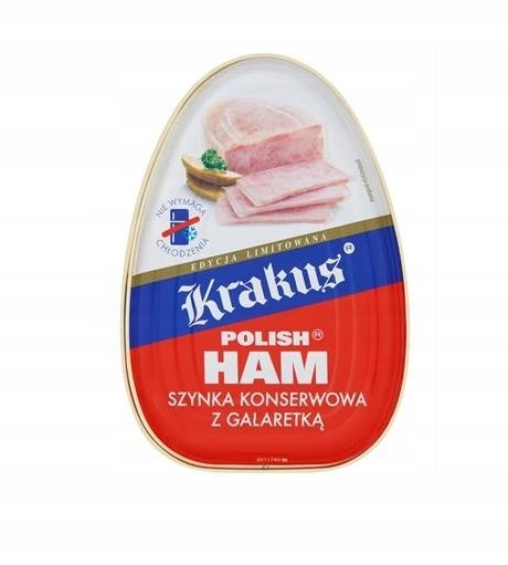 Szynka Konserwowa z Galaretką KRAKUS Ham 455 g