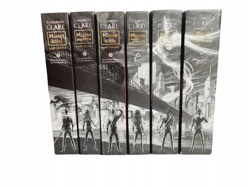 Dary Anioła - Cassandra Clare komplet 1-6 TWARDA OPRAWA