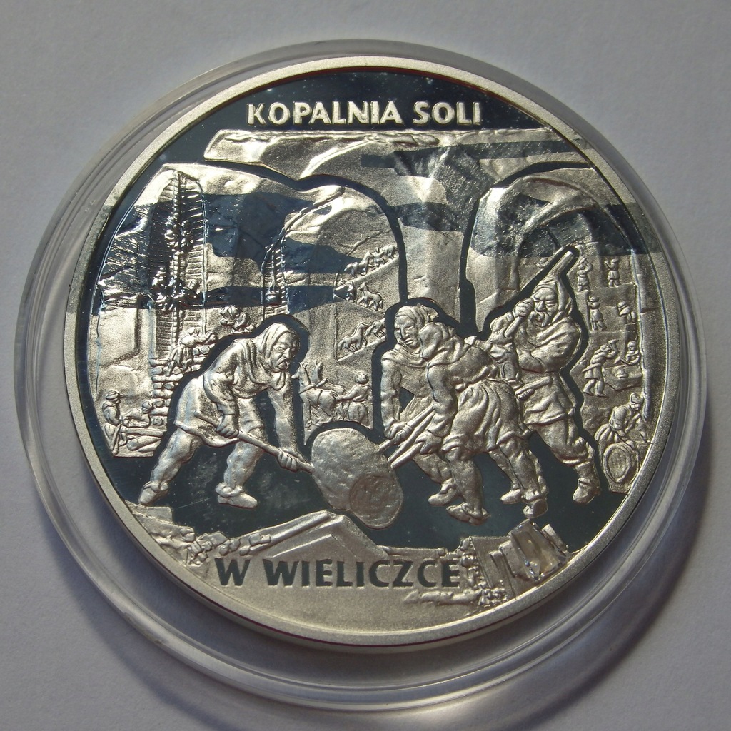 20 zł Kopalnia Soli w Wieliczce, 2001r. Ag X4896