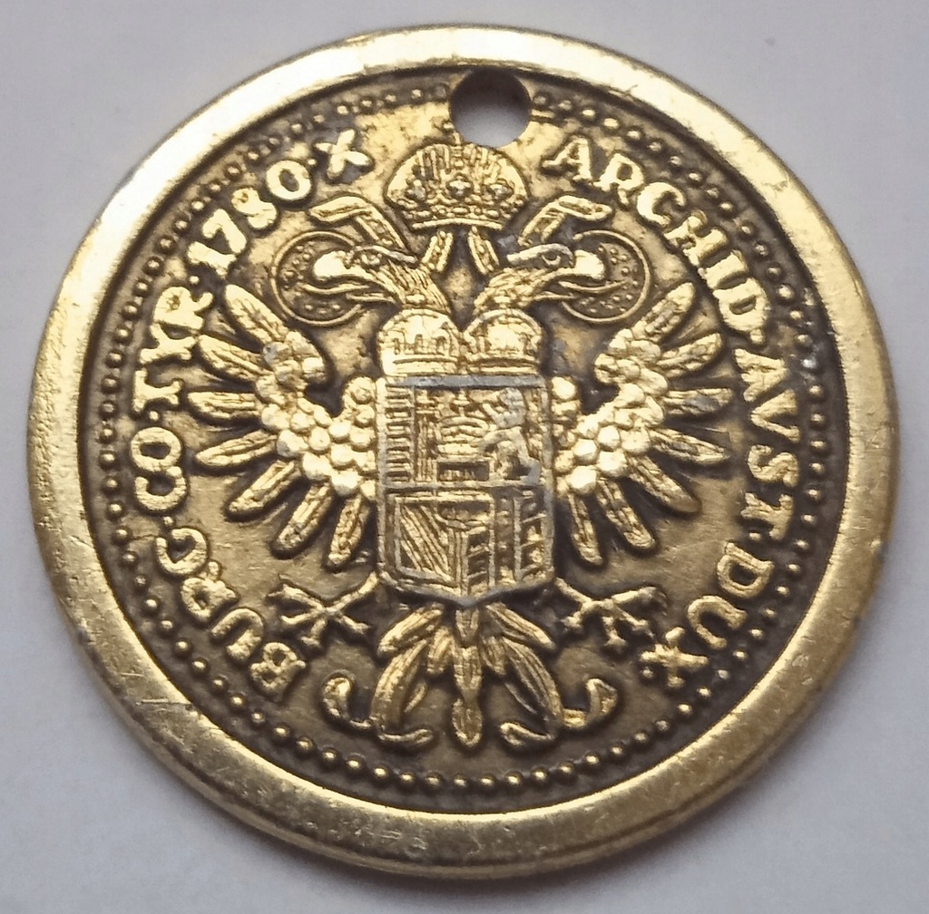 Medal/guzik 1780