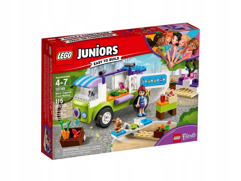 LEGO Juniors 10749 - Targ ekologiczny Mii
