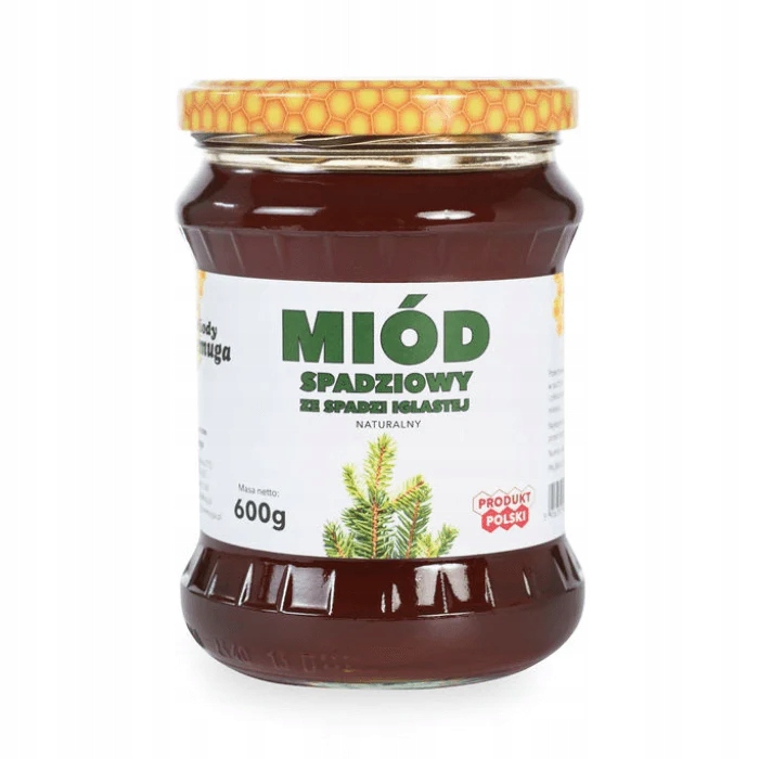 Miód spadziowy iglasty 600 g - Miody Ceremuga