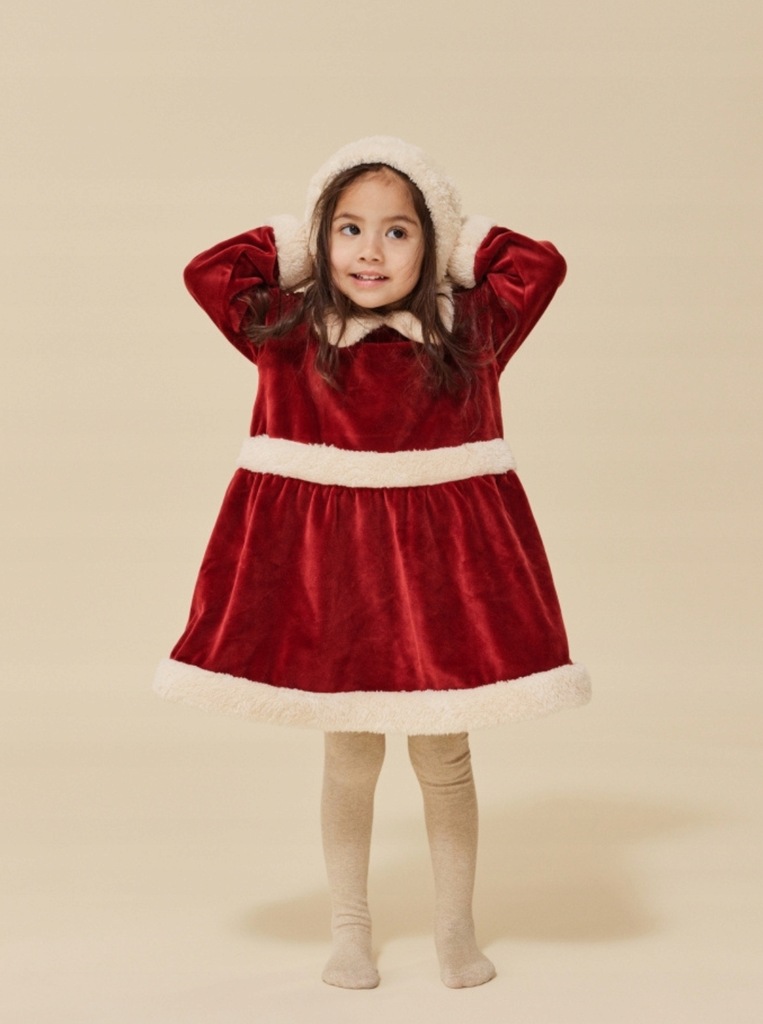 Sukienka CHRISTMAS DRESS JOLLY RED Konges Sløjd / Rozmiar: 3-4Y