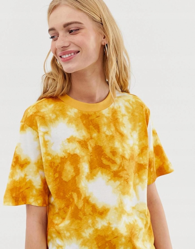 DDH206 MONKI T-SHIRT DAMSKI TIE DYE S