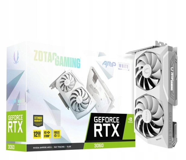OUTLET Zotac GeForce RTX 3060 AMP White Edition