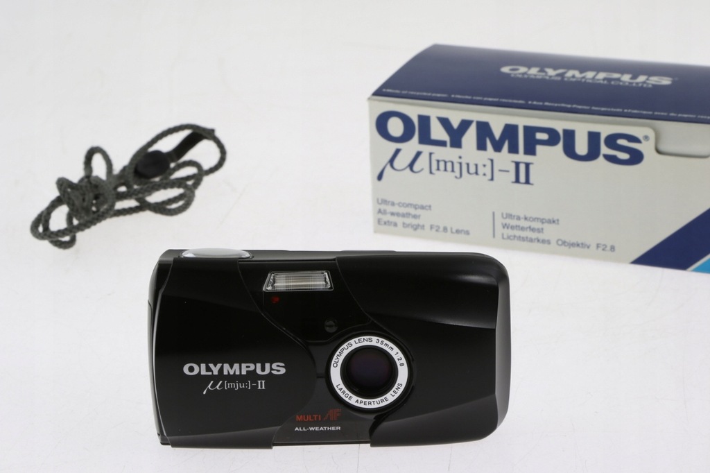 Olympus Mju II ideał aparat analogowy Interfoto