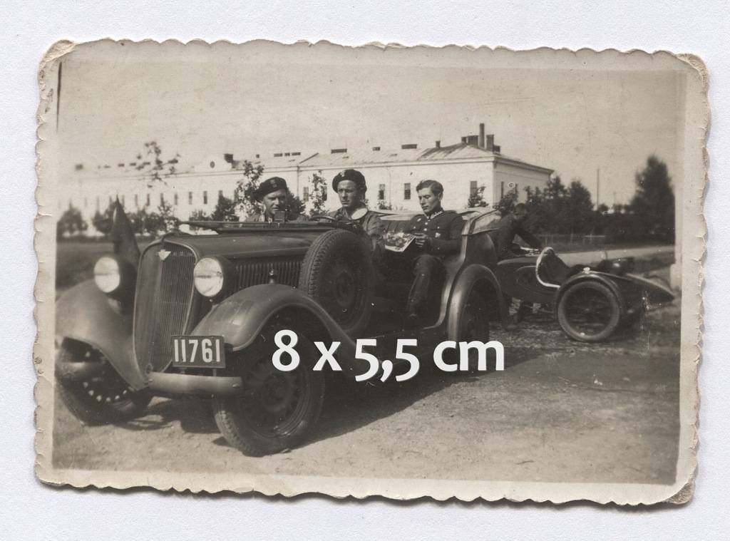 SOKÓŁ i samochód Fiat 508 Łazik - 1 PAMOT Stryj