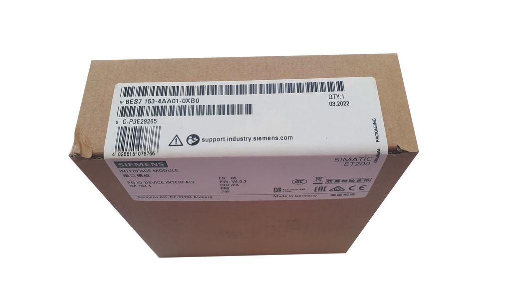 SIEMENS ET200M IM1534 PN IO 6ES71534AA010XB0 12672608898