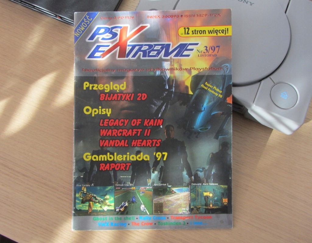 Gazeta PSX EXTREME #3 3/97 trzeci numer! Plakat