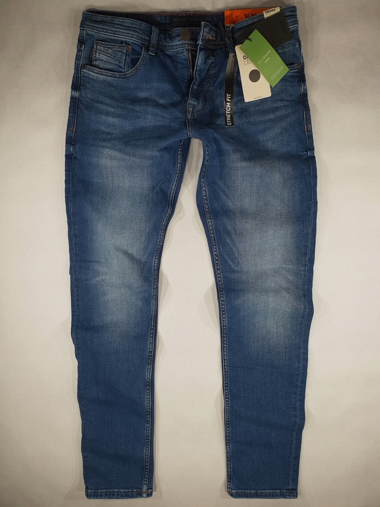 CROPP C07 slim jeans stretch NOWE W30L34 82cm